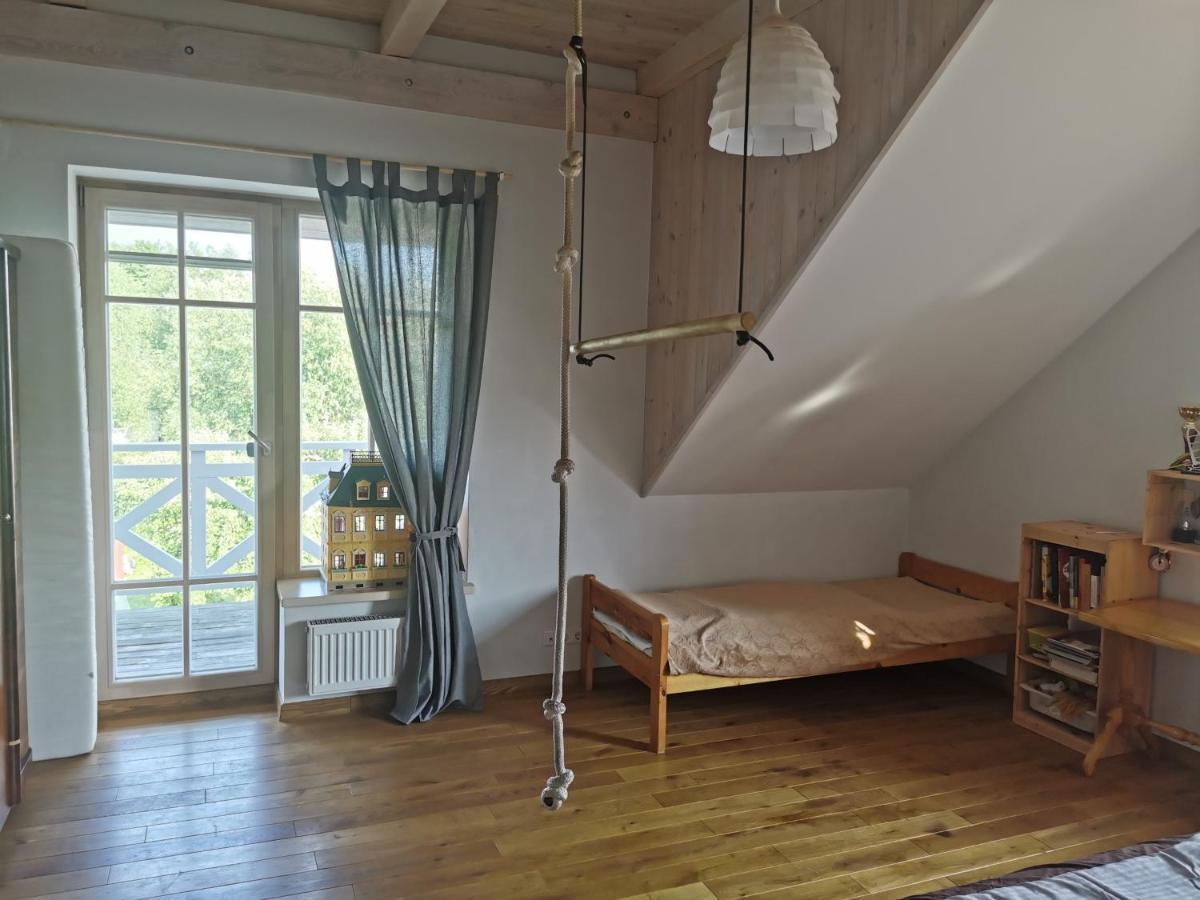 9 Min From Palanga! Luxury House On The River And Sauna Kretinga Ngoại thất bức ảnh